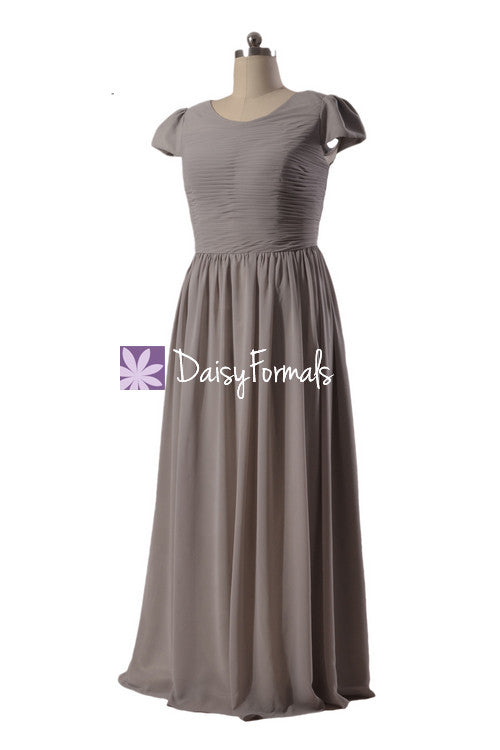 Light Gray Bridesmaid Dresses